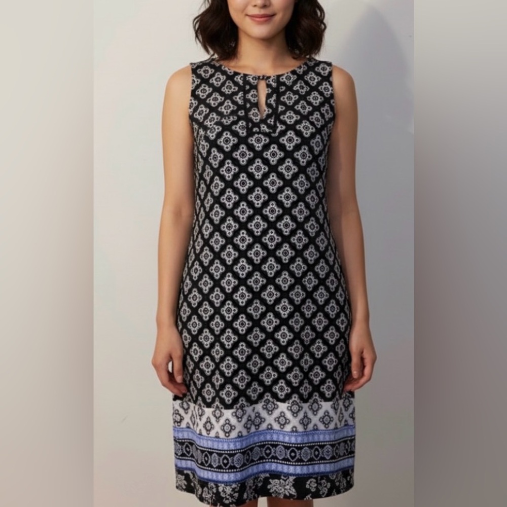 White House Black Market Sleeveless Midi Dress Size Small